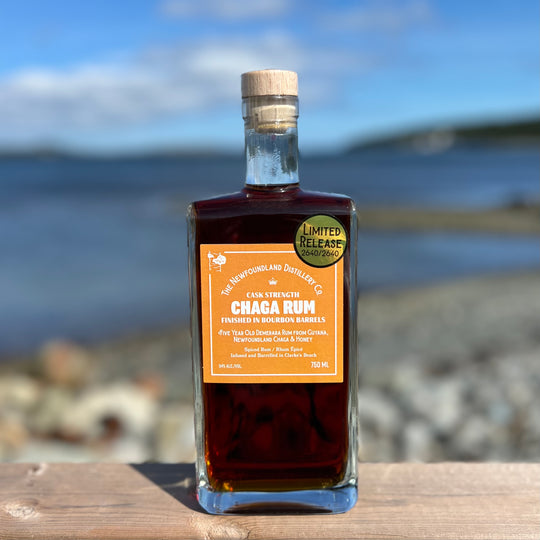 Win the last bottle of our Cask Strength Chaga Rum!