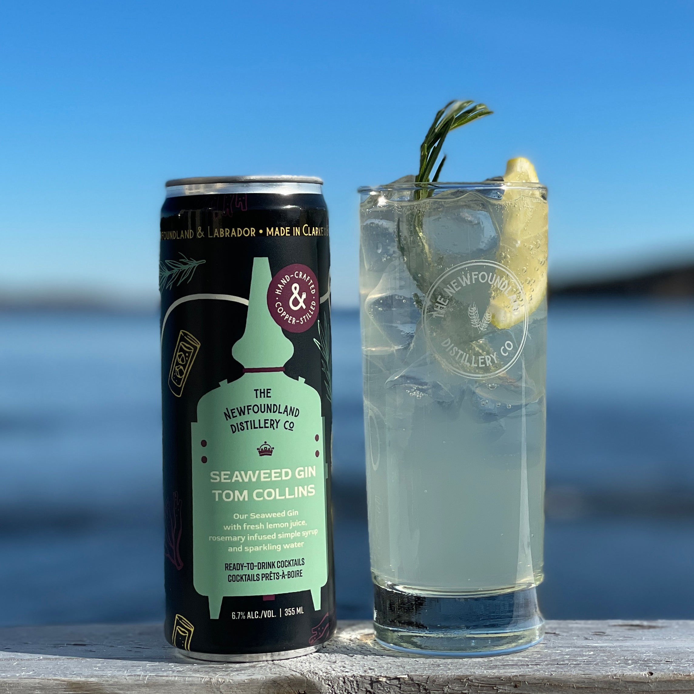Seaweed Gin Tom Collins Now Available! The Newfoundland Distillery Co