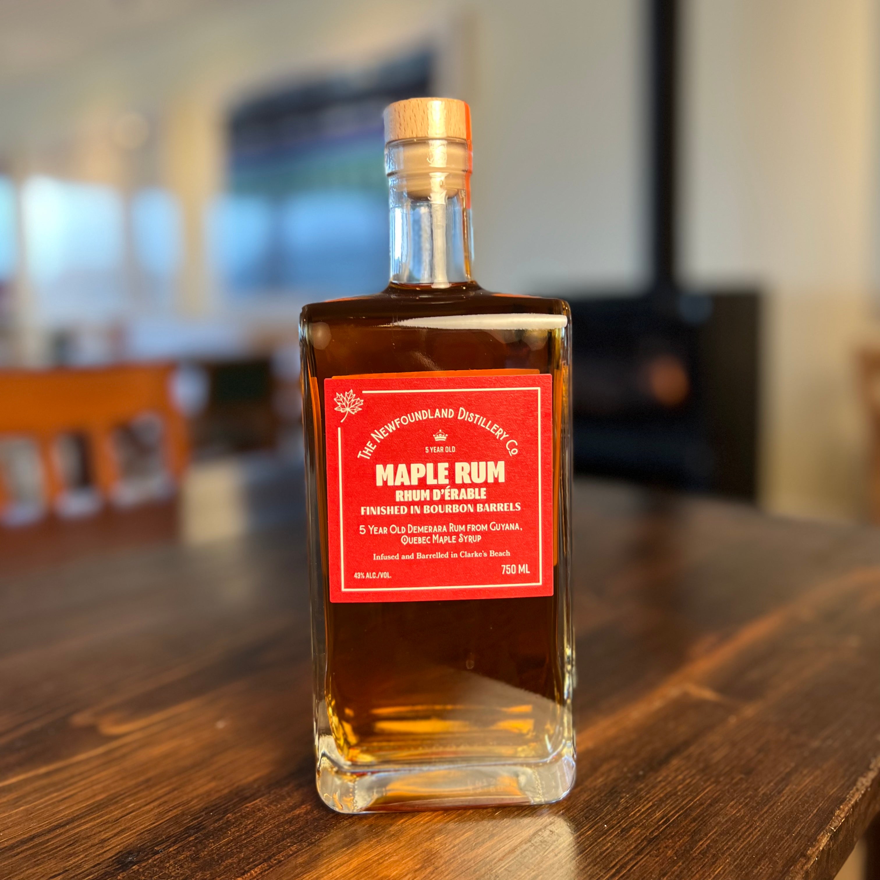 Introducing our Maple Rum! The Newfoundland Distillery Co