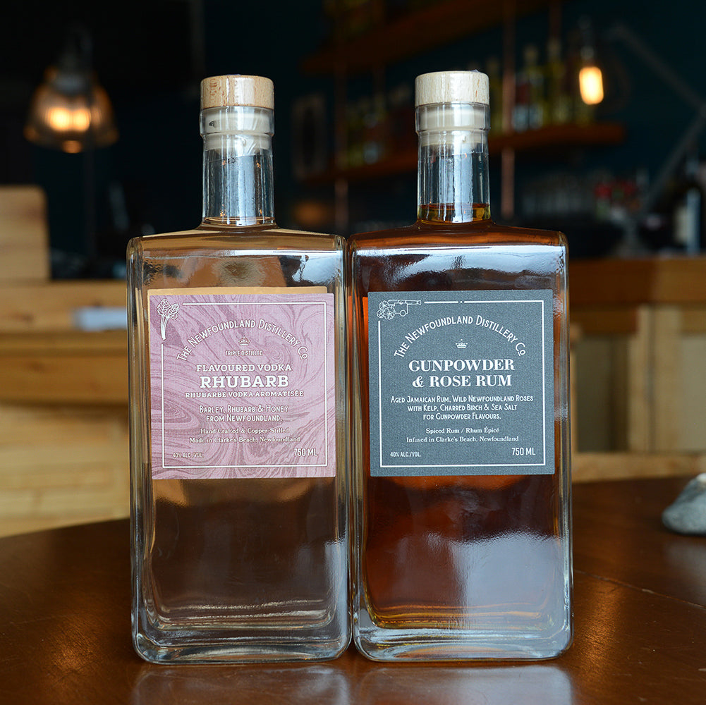 Gunpowder & Rose Rum and Rhubarb Flavoured Vodka are now out!! – The ...