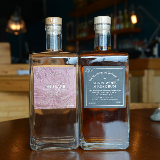 Gunpowder & Rose Rum and Rhubarb Flavoured Vodka are now out!!