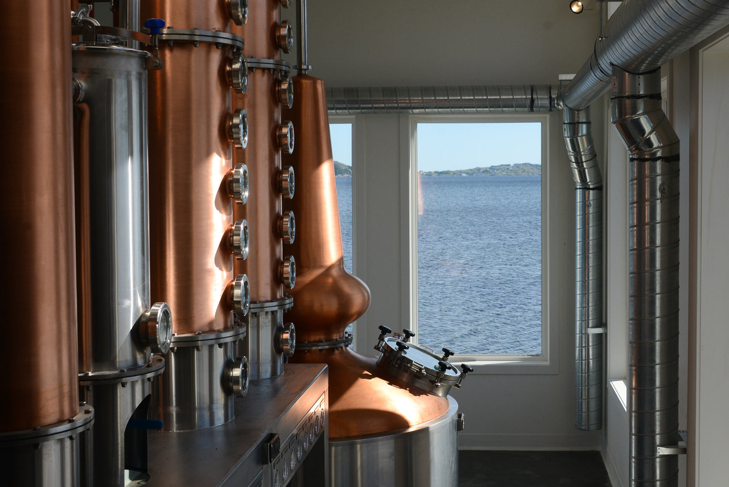 They say the closer you get to sea level, the better the distillation process.
