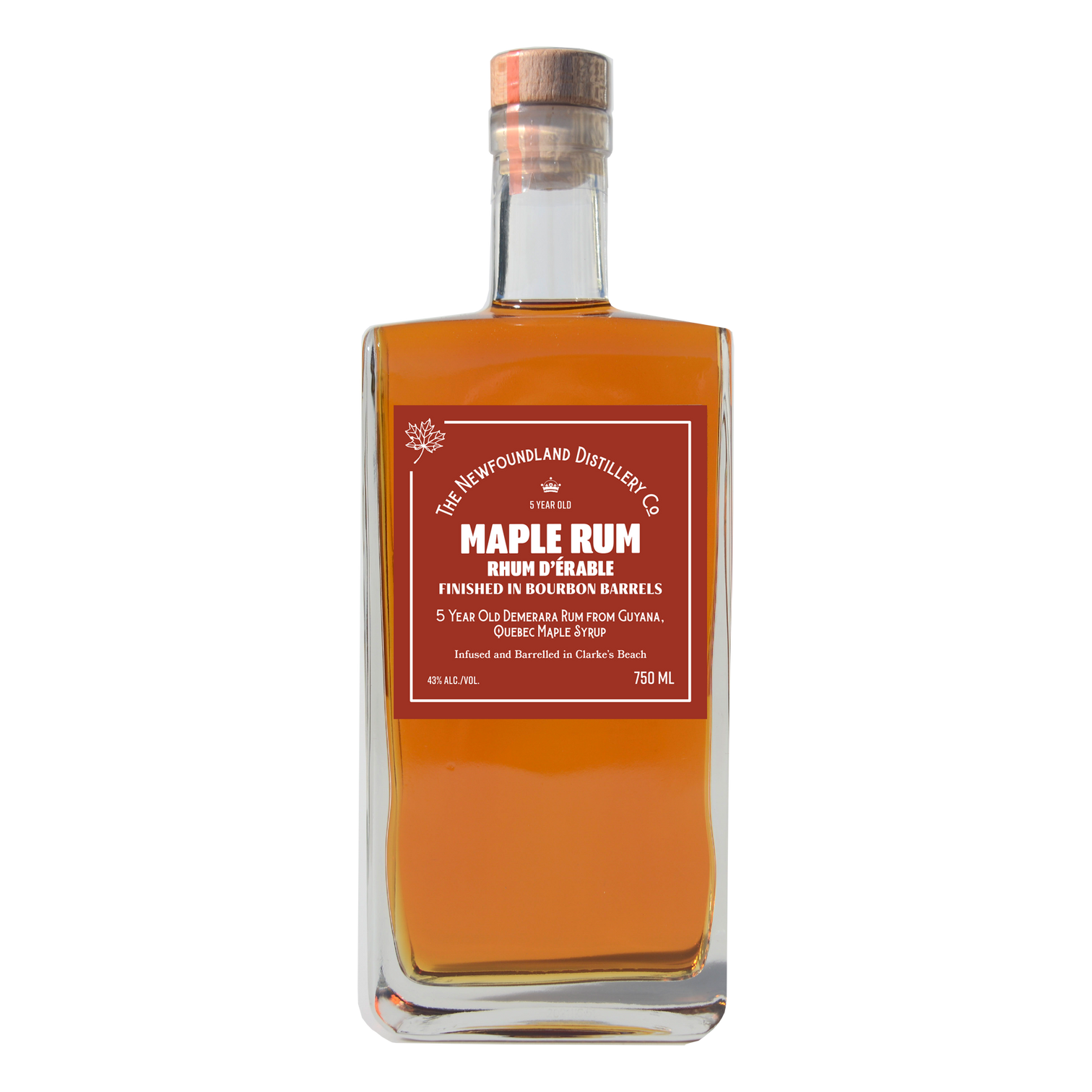 Maple Rum The Newfoundland Distillery Co